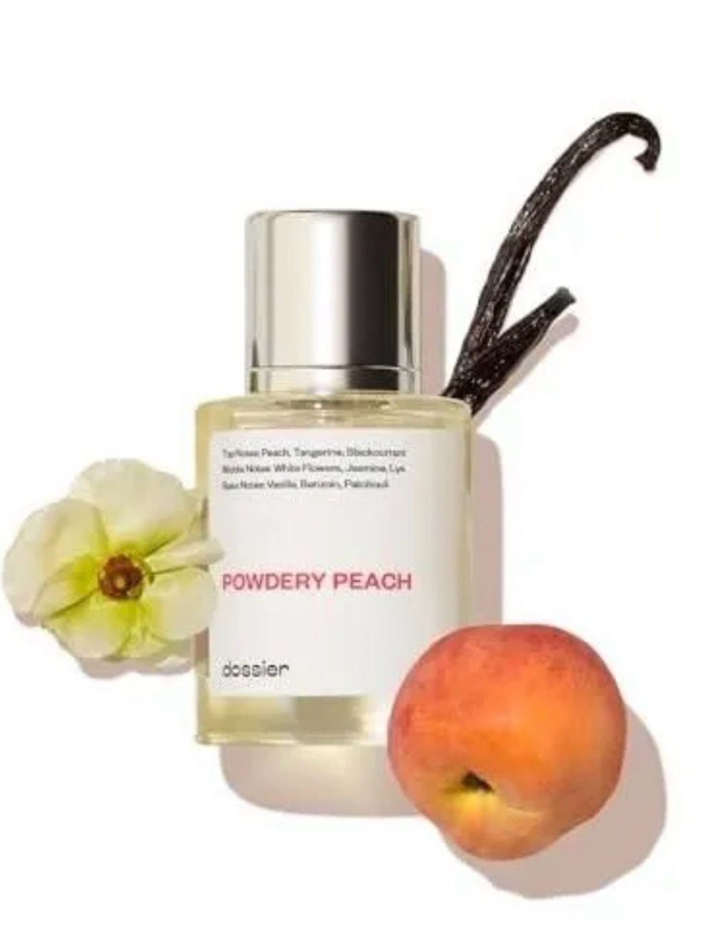Dossier Powdery Peach Body Fragrance Oil - Peach (Peach)